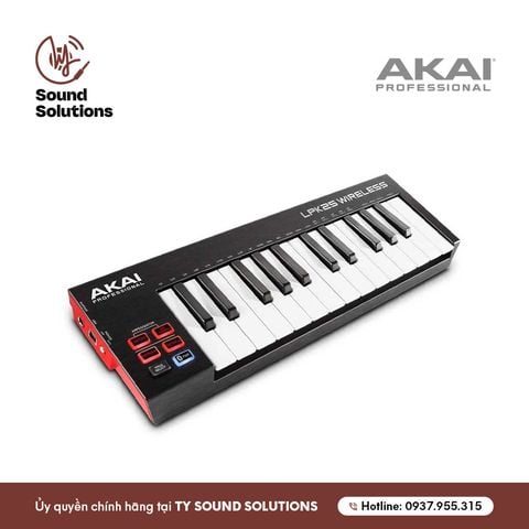  THIẾT BỊ SẢN XUẤT ÂM NHẠC CHÍNH HÃNG - AKAI LPK25WIRELESS 
