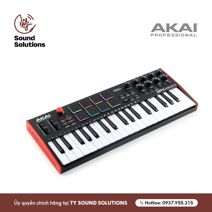 THIẾT BỊ SẢN XUẤT ÂM NHẠC CHÍNH HÃNG - AKAI MPK MINI PLUS