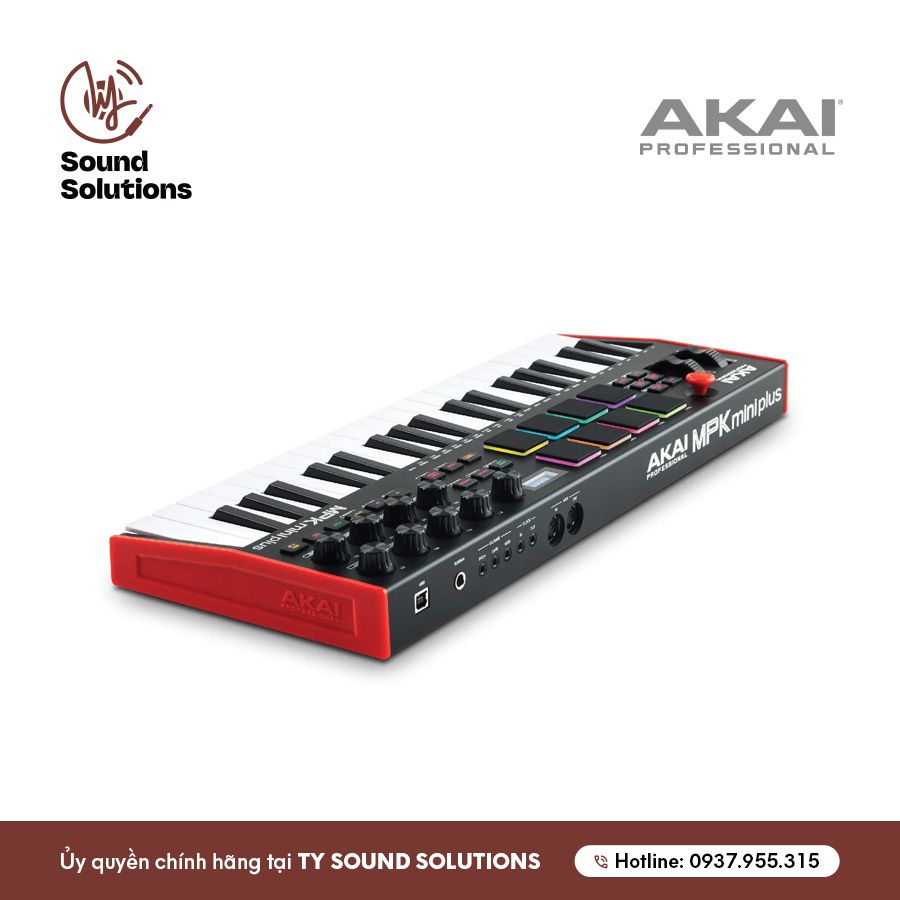 THIẾT BỊ SẢN XUẤT ÂM NHẠC CHÍNH HÃNG - AKAI MPK MINI PLUS