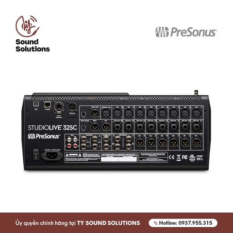  BÀN MIXER CHÍNH HÃNG - PRESONUS STUDIO LIVE 32CS 