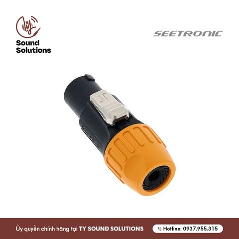  JACK ÂM THANH CHÍNH HÃNG - SEETRONIC SAC3FCB-N-W 