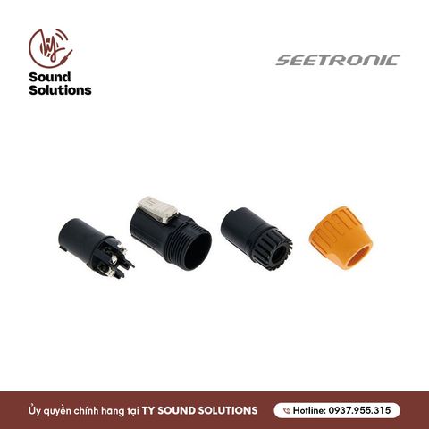  JACK ÂM THANH CHÍNH HÃNG - SEETRONIC SAC3FCB-N-W 