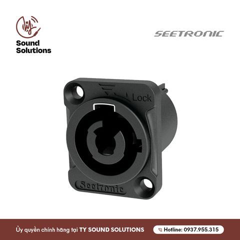  JACK ÂM THANH CHÍNH HÃNG - SEETRONIC SAC3MPB-N-W 