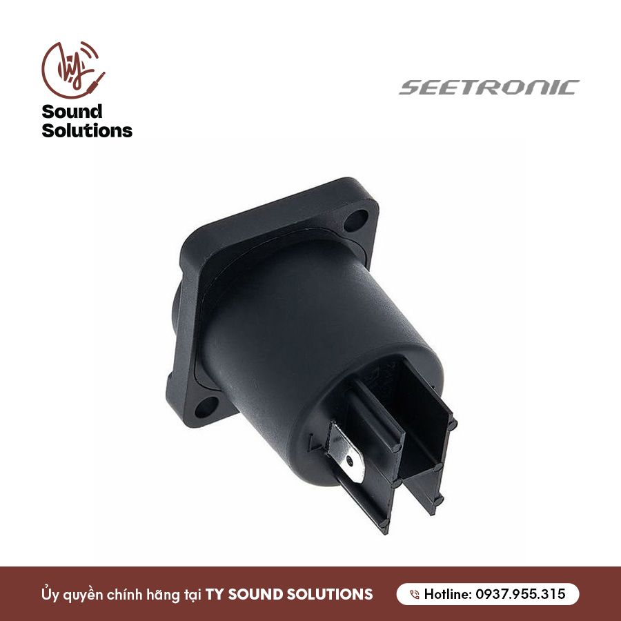 JACK ÂM THANH CHÍNH HÃNG - SEETRONIC SAC3MPB-N-W