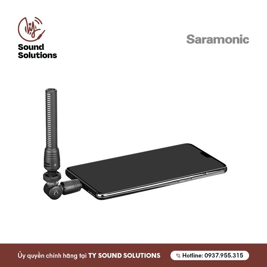 MICRO THU ÂM CHÍNH HÃNG - SARAMONIC SMARTMIC5 UC