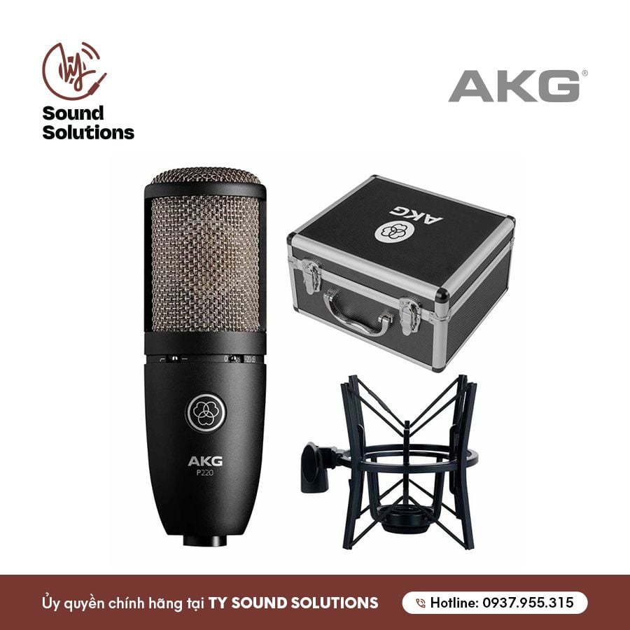 MICRO THU ÂM CHUYÊN NGHIỆP CHÍNH HÃNG - AKG P220