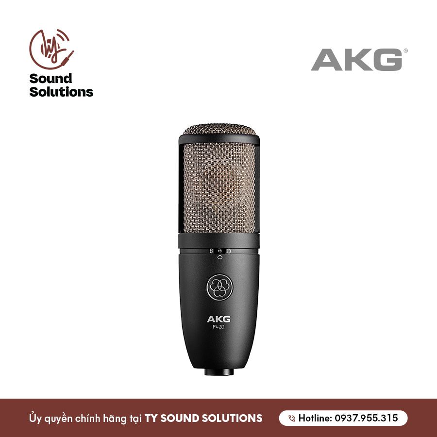MICRO THU ÂM CHUYÊN NGHIỆP CHÍNH HÃNG - AKG P420