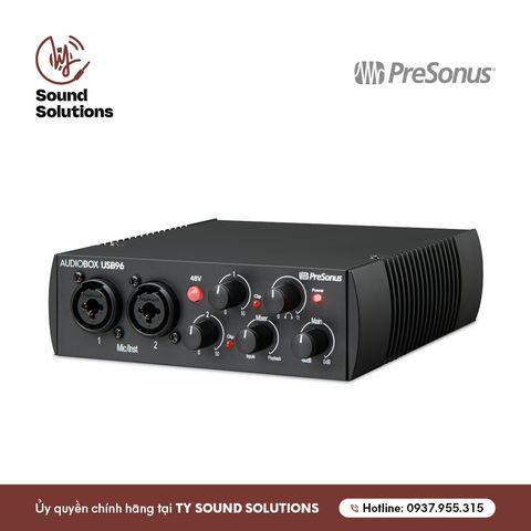  SOUNDCARDS CHÍNH HÃNG - PRESONUS AUDIOBOX USB 96 