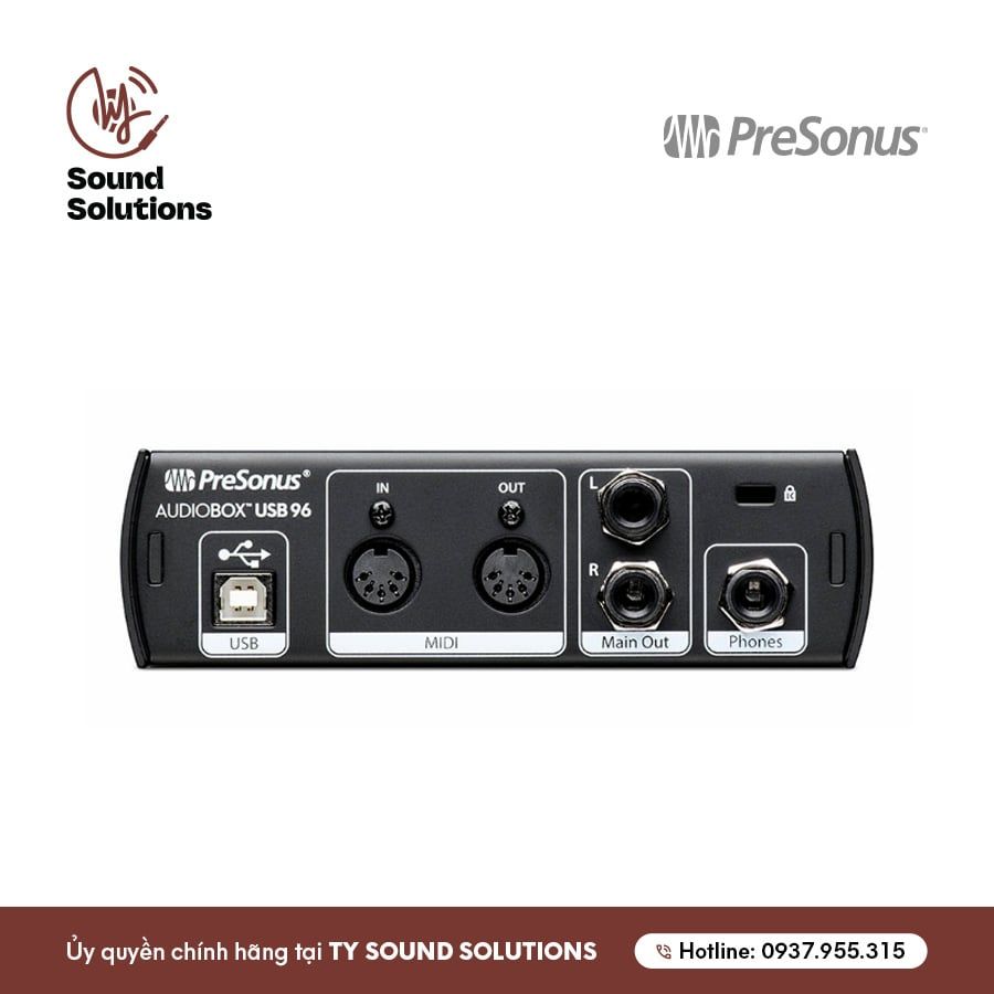 SOUNDCARDS CHÍNH HÃNG - PRESONUS AUDIOBOX USB 96