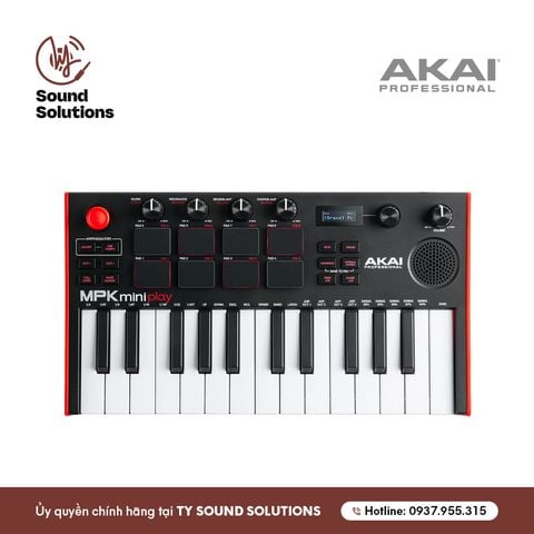  THIẾT BỊ SẢN XUẤT ÂM NHẠC CHÍNH HÃNG - AKAI MPKMINI PLAY 3 