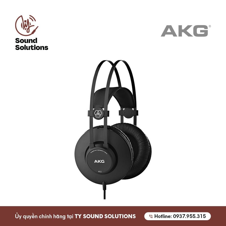 TAI NGHE KIỂM ÂM CHÍNH HÃNG - AKG K52