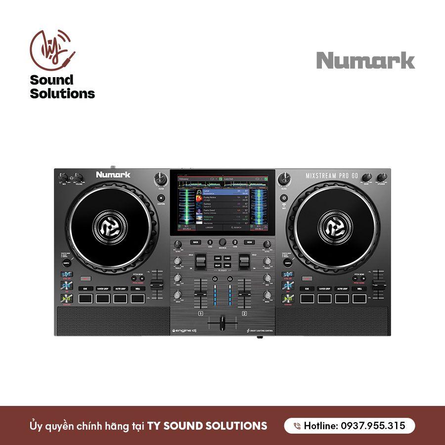 BÀN DJ CHÍNH HÃNG - NUMARK MIXSTREAM PRO GO