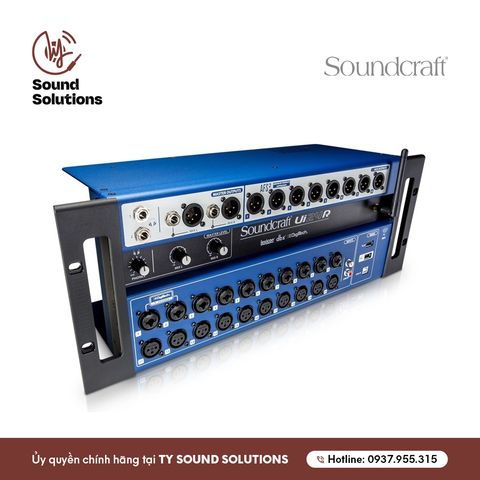  MIXER DIGITAL CHÍNH HÃNG - SOUNDCRAFT UI24R 