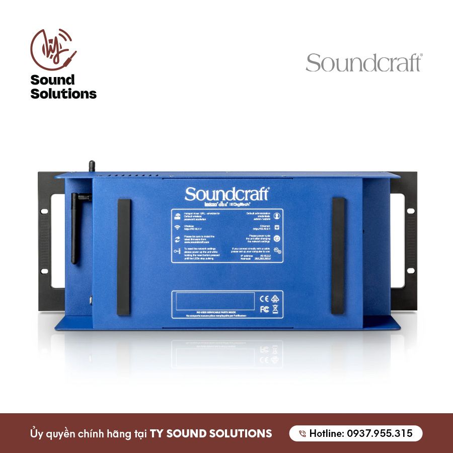 MIXER DIGITAL CHÍNH HÃNG - SOUNDCRAFT UI24R