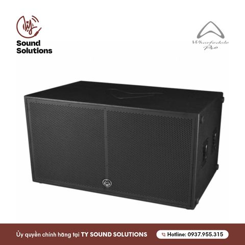 LOA SUBWOOFER PASSIVE  CHÍNH HÃNG - WHARFEDALE PRO DELTA-X218B 