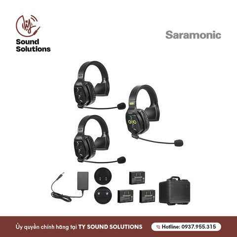  BỘ TAI NGHE INTERCOM CHÍNH HÃNG - SARAMONIC WITALK WT3S 