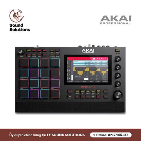  THIẾT BỊ SẢN XUẤT ÂM NHẠC CHÍNH HÃNG - AKAI MPC LIVE II 