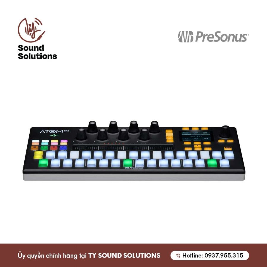 THIẾT BỊ SẢN XUẤT ÂM NHẠC CHÍNH HÃNG - PRESONUS ATOM SQ