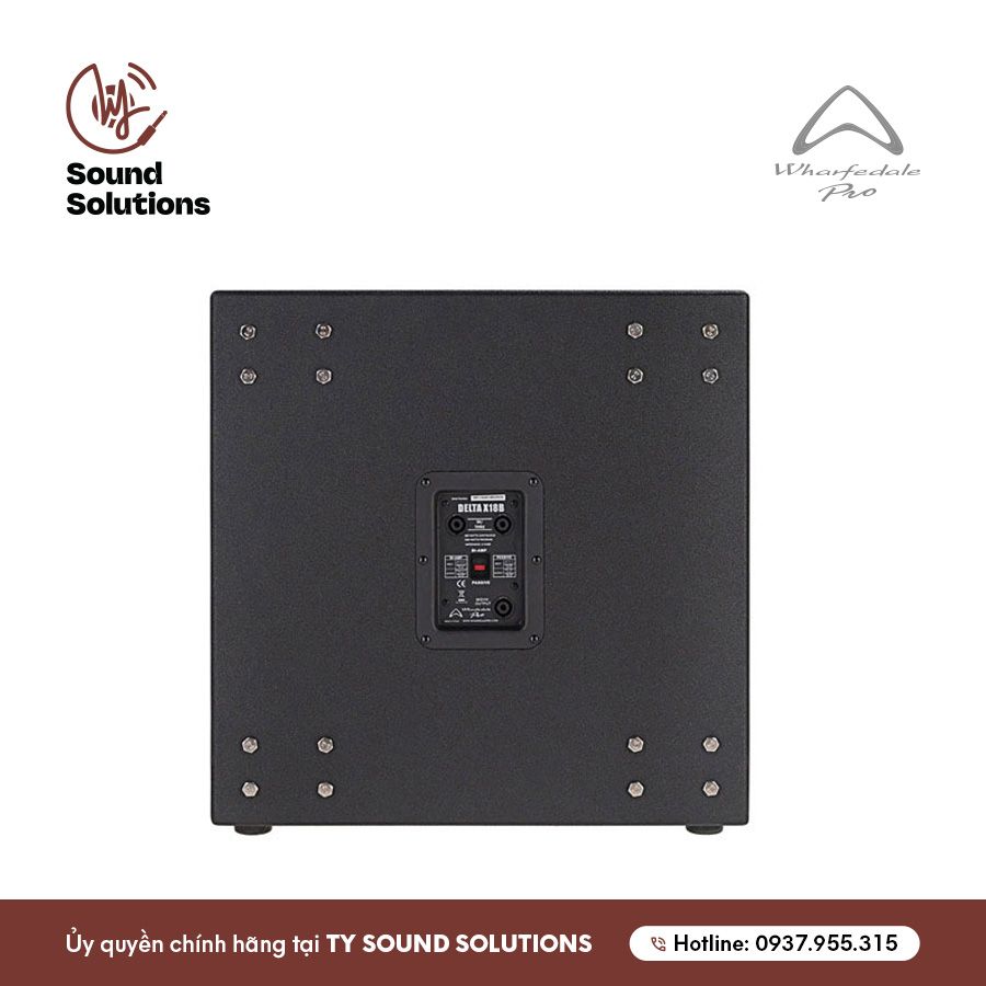 LOA SUBWOOFER PASSIVE CHÍNH HÃNG - WHARFEDALE PRO DELTA -X18B