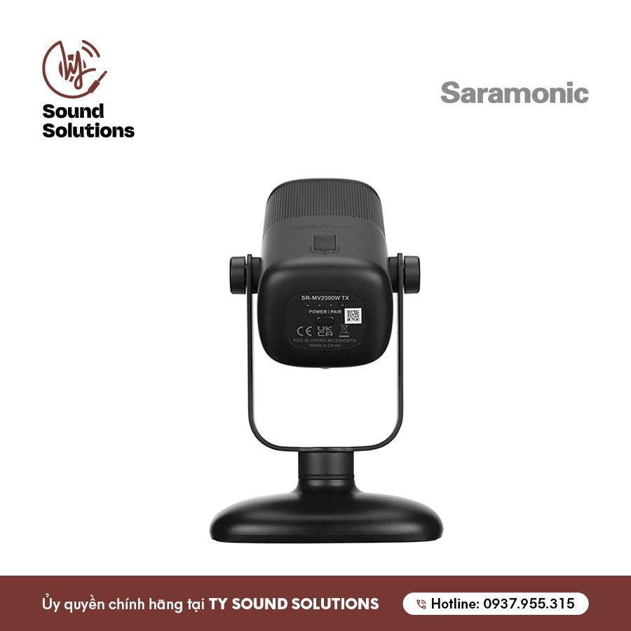 MICRO THU ÂM CHUYÊN NGHIỆP CHÍNH HÃNG - SARAMONIC SR-MV2000W