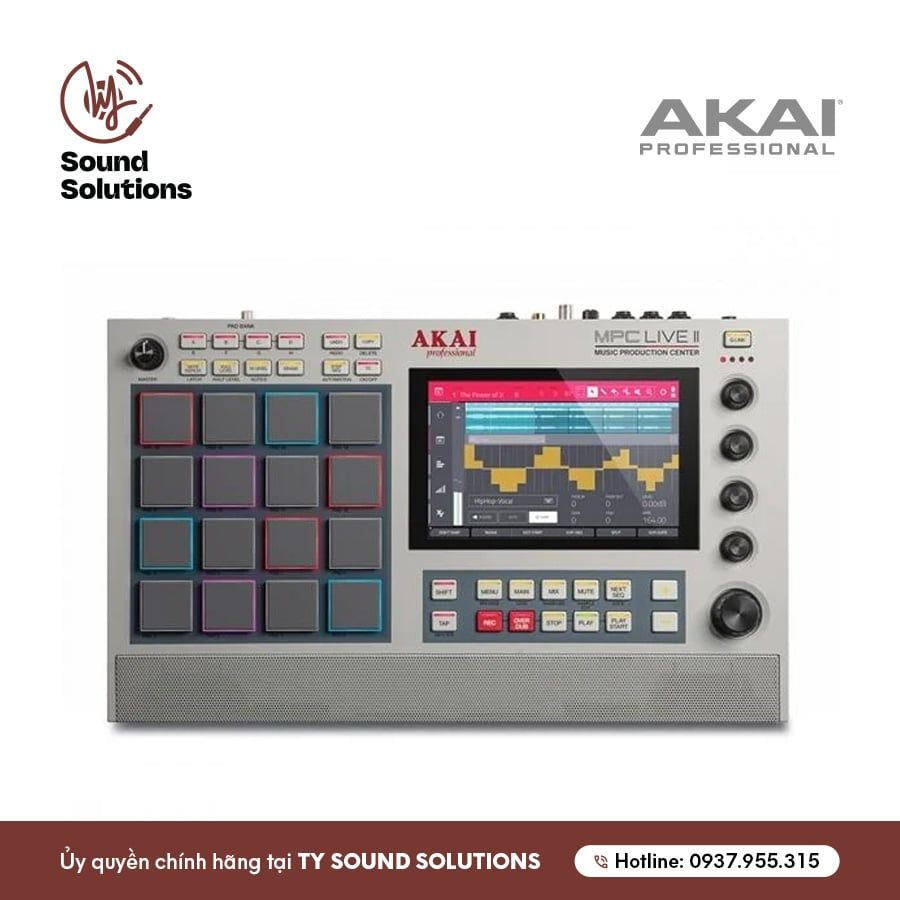 THIẾT BỊ SẢN XUẤT ÂM NHẠC CHÍNH HÃNG - AKAI MPC LIVE 2 RETRO