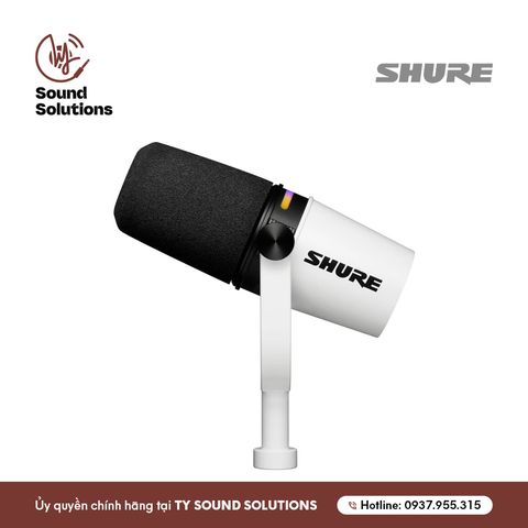  MICRO THU ÂM CHUYÊN NGHIỆP CHÍNH HÃNG - SHURE MV7+ 