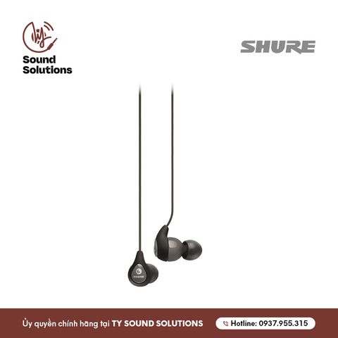  TAI NGHE INEAR CHÍNH HÃNG CÓ DÂY - SHURE SE112 MÀU XÁM 