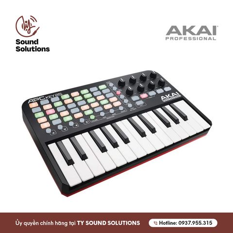  THIẾT BỊ SẢN XUẤT ÂM NHẠC CHÍNH HÃNG - AKAI APC KEY 25 