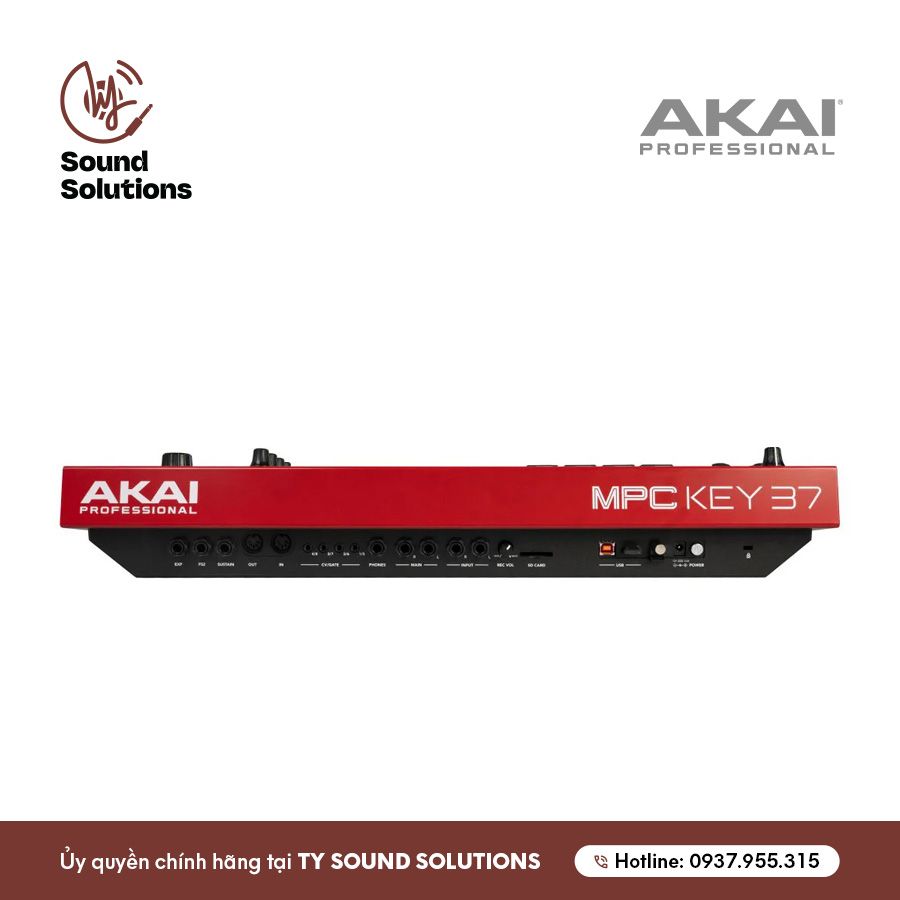 THIẾT BỊ SẢN XUẤT ÂM NHẠC CHÍNH HÃNG - AKAI MPC KEY 37