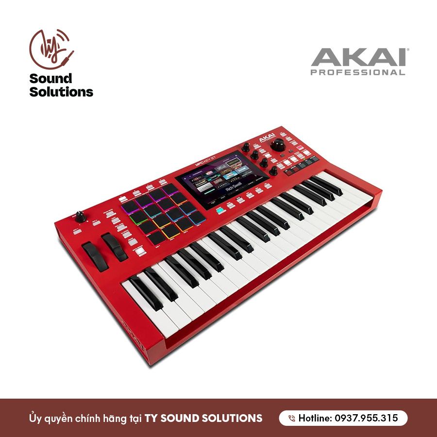 THIẾT BỊ SẢN XUẤT ÂM NHẠC CHÍNH HÃNG - AKAI MPC KEY 37