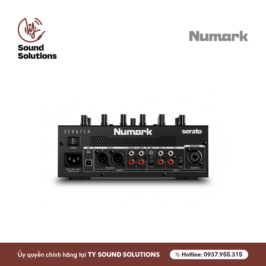 MIXER DJ CHÍNH HÃNG - NUMARK SCRATCH