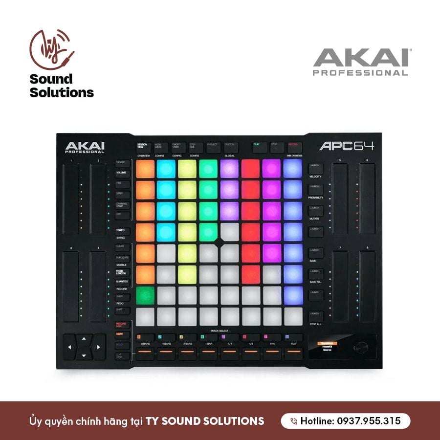 THIẾT BỊ SẢN XUẤT ÂM NHẠC CHÍNH HÃNG - AKAI APC64