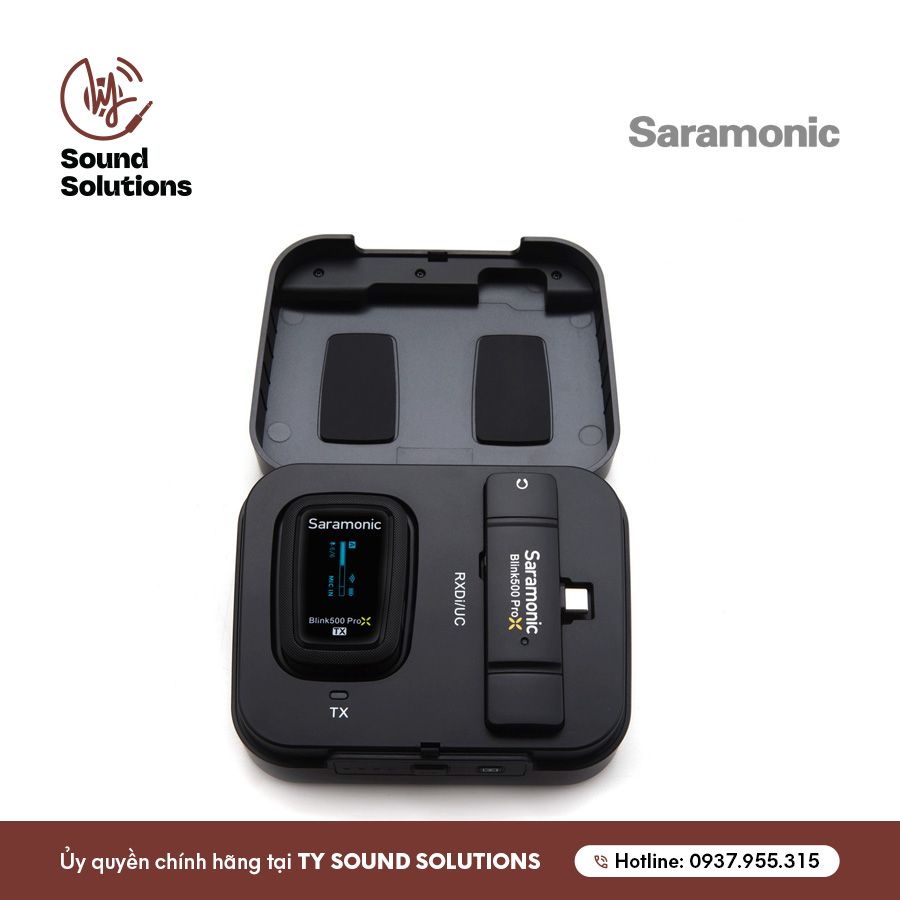 MICRO THU ÂM CHÍNH HÃNG - SARAMONIC BLINK 500 ProX B5
