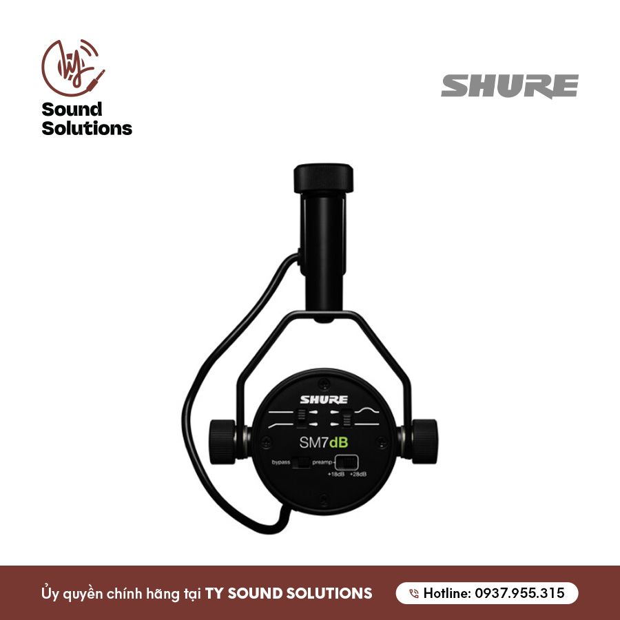 MICRO THU ÂM CHUYÊN NGHIỆP CHÍNH HÃNG - SHURE SM7DB