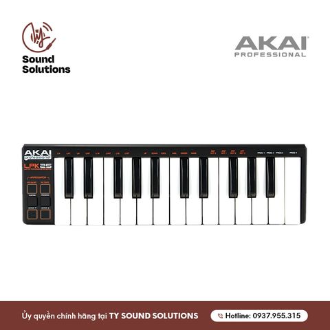  THIẾT BỊ SẢN XUẤT ÂM NHẠC CHÍNH HÃNG - AKAI LPK25V2 