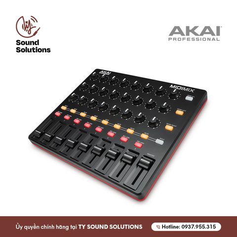  THIẾT BỊ SẢN XUẤT ÂM NHẠC CHÍNH HÃNG - AKAI MIDIMIX 