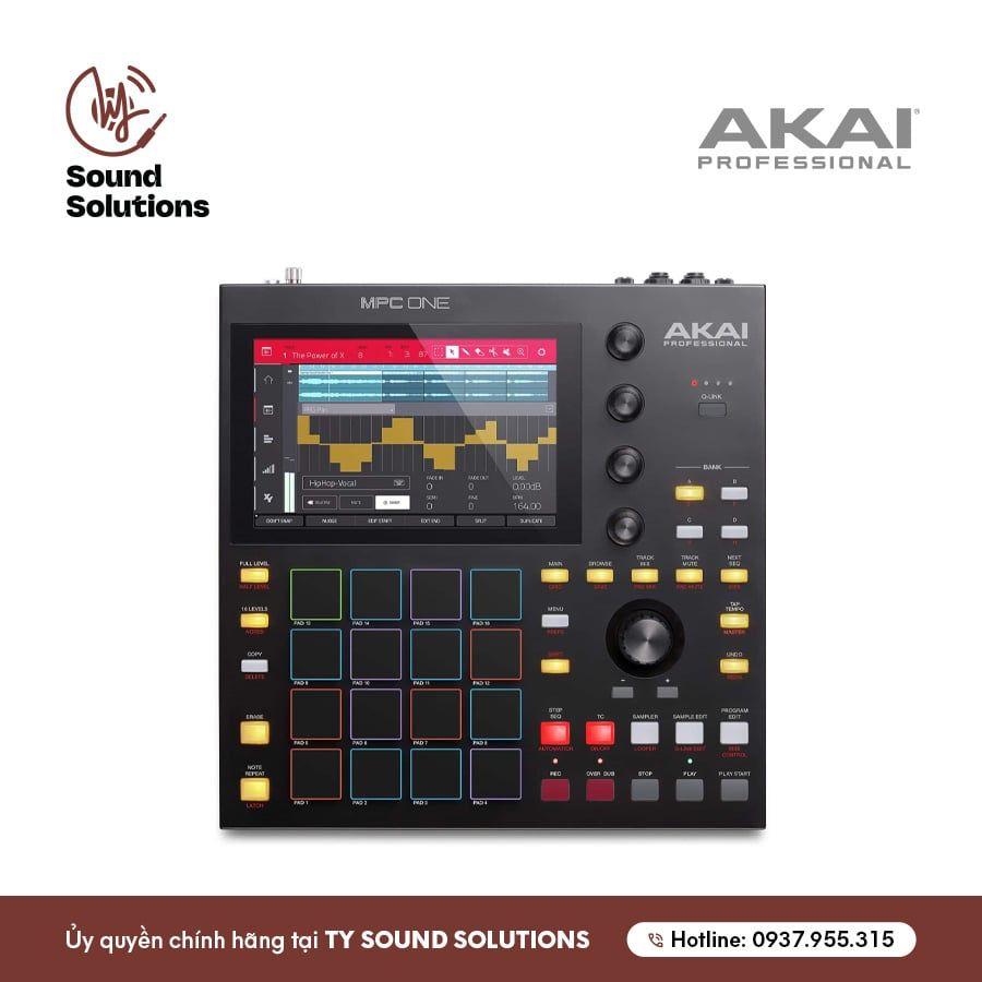 THIẾT BỊ SẢN XUẤT ÂM NHẠC CHÍNH HÃNG - AKAI MPC ONE