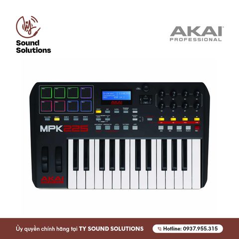  THIẾT BỊ SẢN XUẤT ÂM NHẠC CHÍNH HÃNG - AKAI MPK 225 