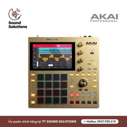  THIẾT BỊ SẢN XUẤT ÂM NHẠC CHÍNH HÃNG - AKAI MPC ONE GOLD 
