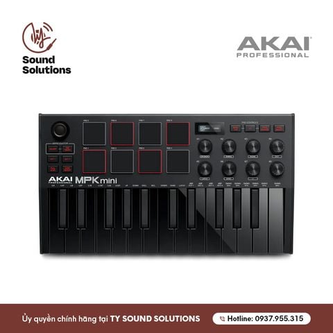  THIẾT BỊ SẢN XUẤT ÂM NHẠC CHÍNH HÃNG - AKAI MPK MINI MK3 