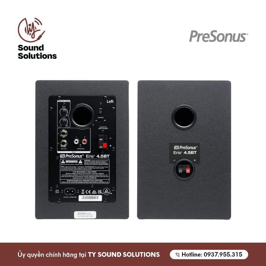 LOA KIỂM ÂM CHÍNH HÃNG - PRESONUS ERIS 4.5BT 2ND GEN