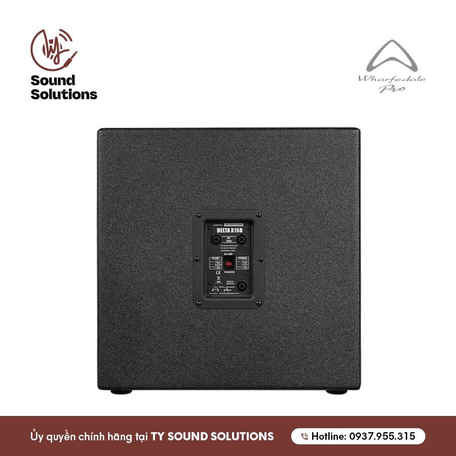 LOA SUBWOOFER CHÍNH HÃNG - WHARFEDALE PRO DELTA-X15B