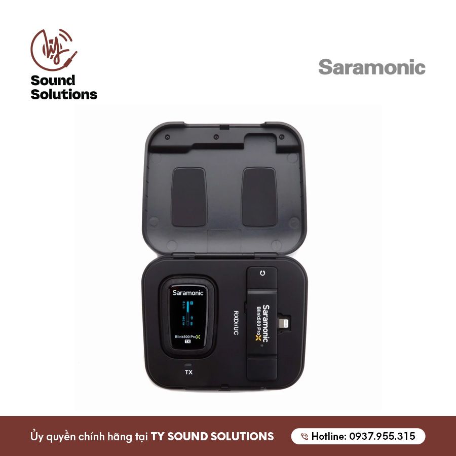 MICRO THU ÂM CHÍNH HÃNG - SARAMONIC BLINK 500 PROX B3