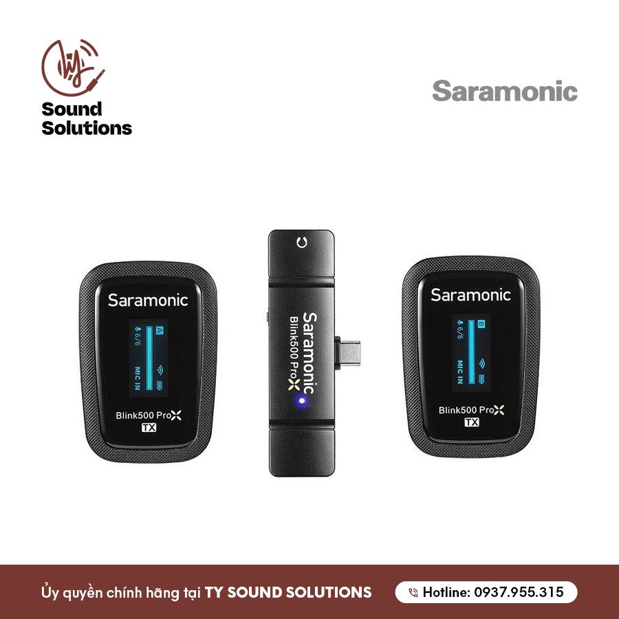 MICRO THU ÂM CHÍNH HÃNG - SARAMONIC BLINK500 PROX B6