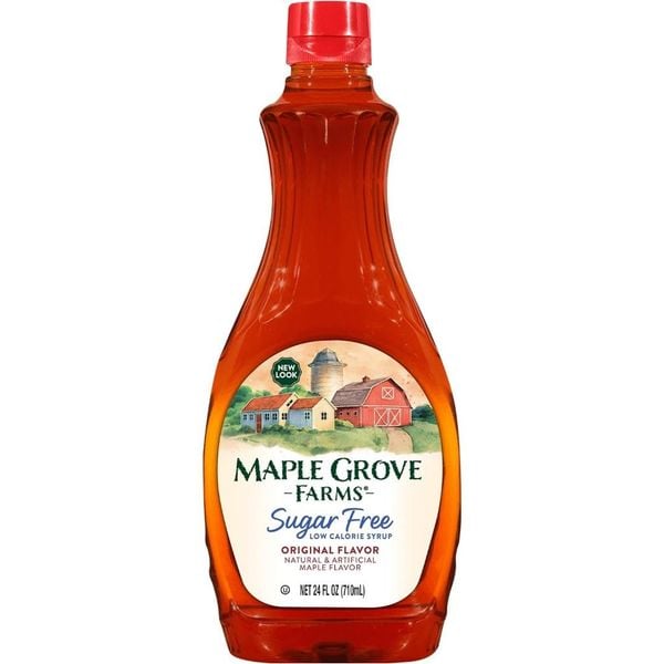 SI-RÔ LÁ PHONG KHÔNG ĐƯỜNG Grove Farms Maple Syrup, Sugar Free - Fat F