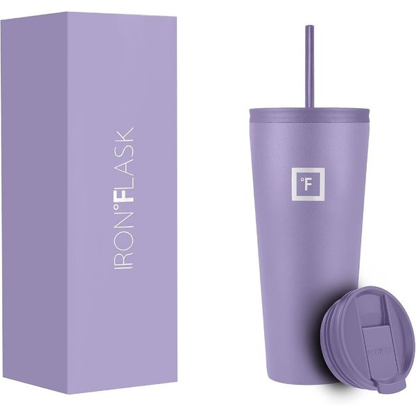 LY GIỮ NHIỆT NẮP CÓ ỐNG HÚT IRON FLASK Tumbler Thermos