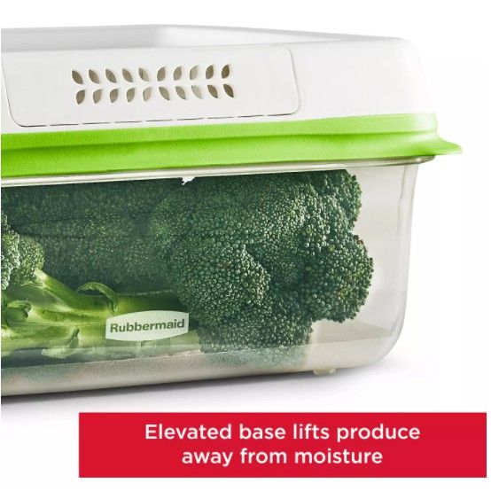 [4 size lẻ hộp & nắp] HỘP TRỮ RAU CỦ QUẢ TƯƠI LÂU - RAU THỞ Rubbermaid ...