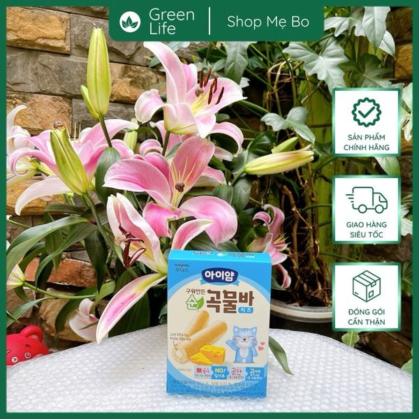 Bánh quế ăn dặm ngũ cốc Ildong Hàn Quốc 40g