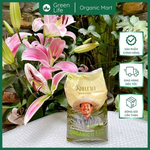 Đường mía hữu cơ Thái Lan 1kg