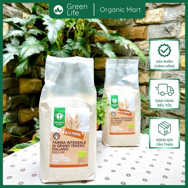 Bột Mì Nguyên Cám Hữu Cơ 1kg ProBios Organic WholeMeal Wheat Flour